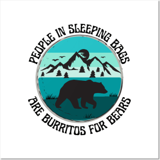 Bear Burritos Posters and Art